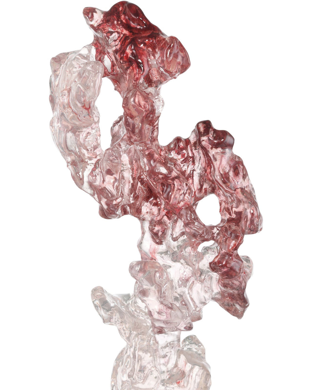 Decorative Objects Faux Rock Crystal Large Sculpture