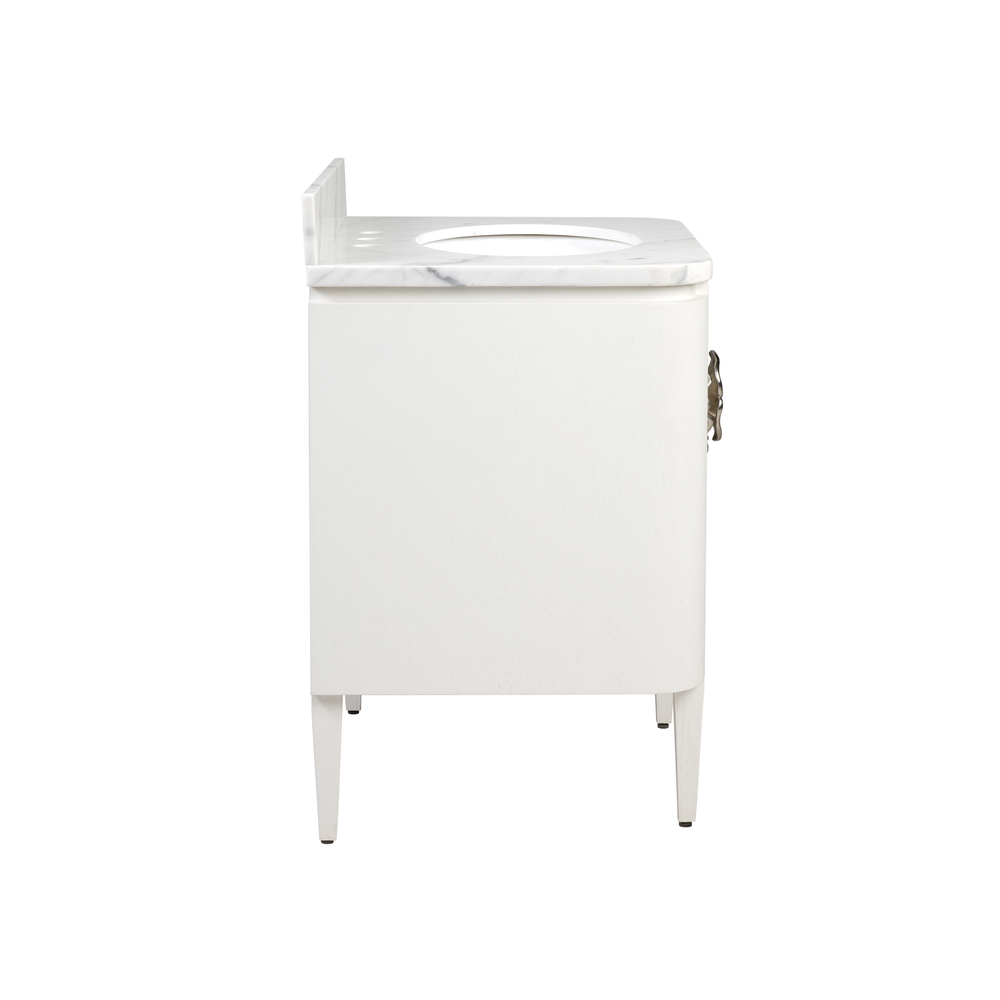 Briallen 30" White Vanity with Oval Undermount Sink