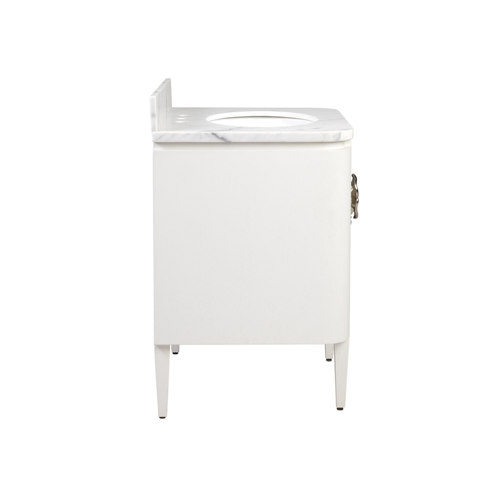 Briallen 30" White Vanity with Oval Undermount Sink