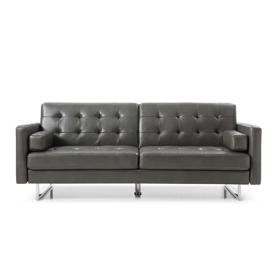 Giovanni Sofa Bed-Whiteline Modern Living-WHITELINE-SO1195P-GRY-SofasGrey-4-France and Son