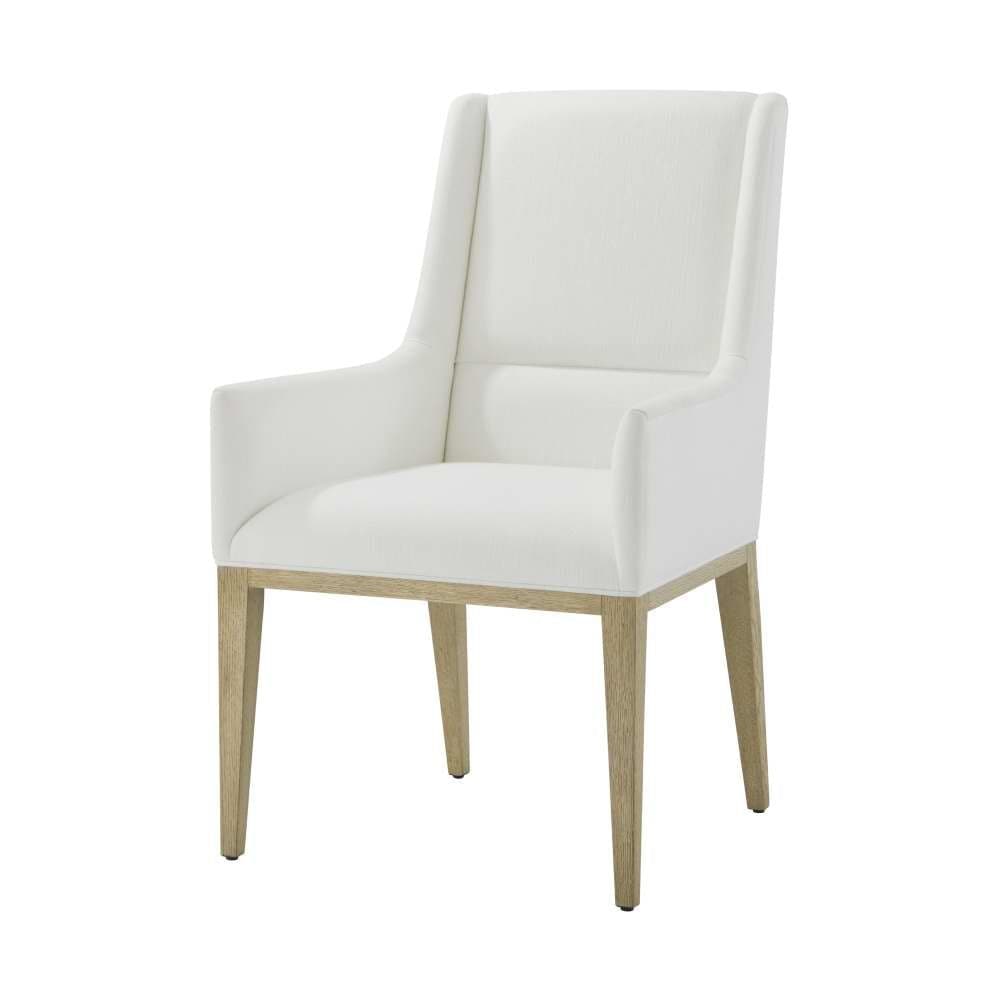 Balboa Upholstered Dining Armchair-Theodore Alexander-THEO-TA41056.1CFY-Dining Chairs-1-France and Son