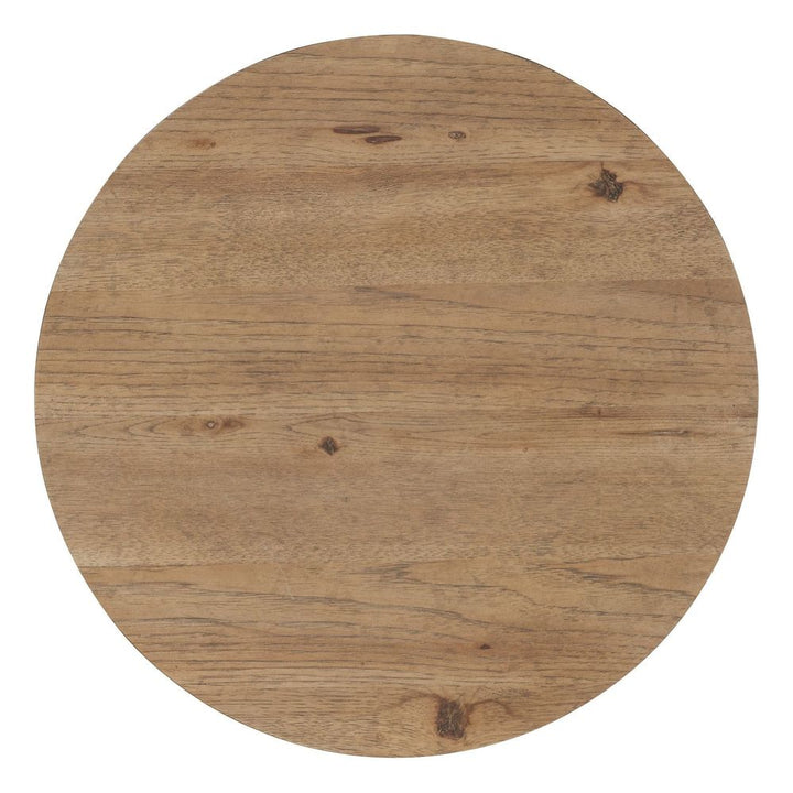 Terrace Row Wine Barrel End Table - Light Wood