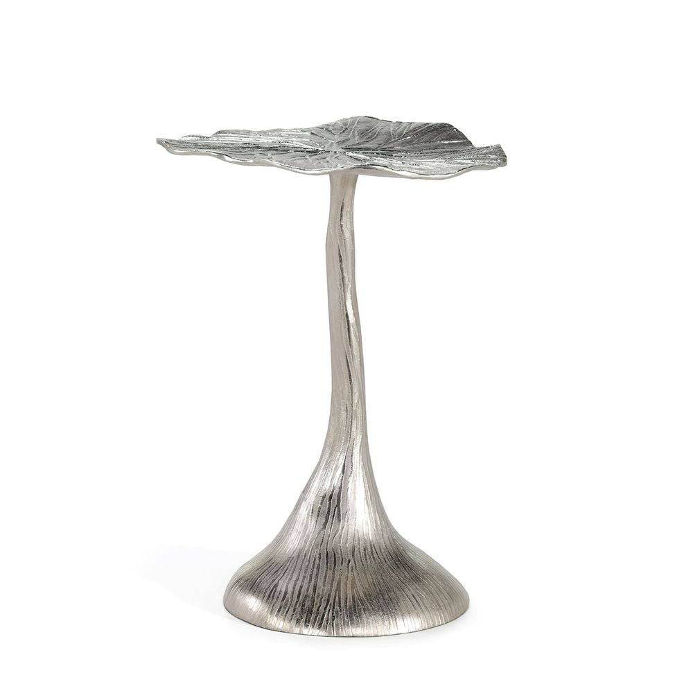 Side Tables Yuri Pad Nickel Accent Table