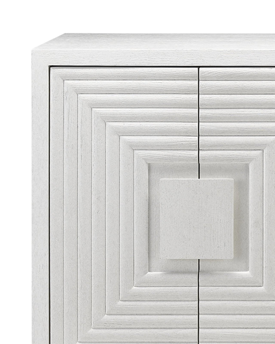 Morombe White Credenza