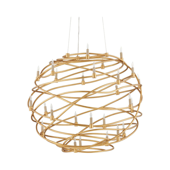 Franchette Gold Orb Chandelier