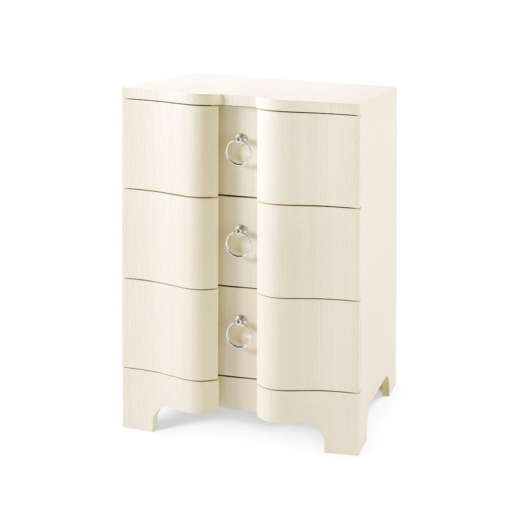 Bardot 3-Drawer Side Table