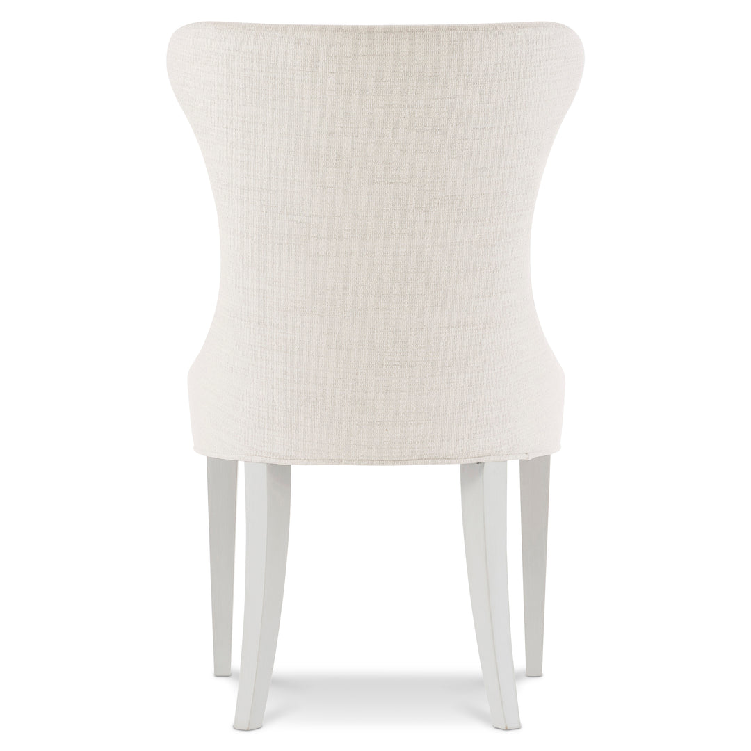 Silhouette Side Chair in Neutral Fabric