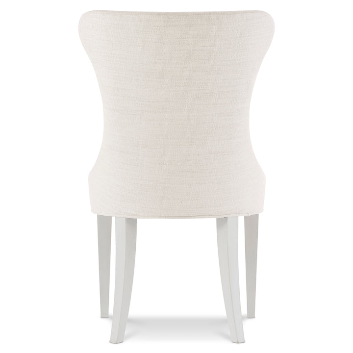 Silhouette Side Chair in Neutral Fabric