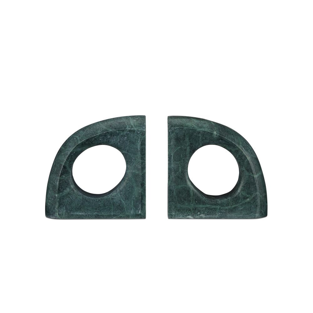 Decorative Objects Russo Green Object Set of 2