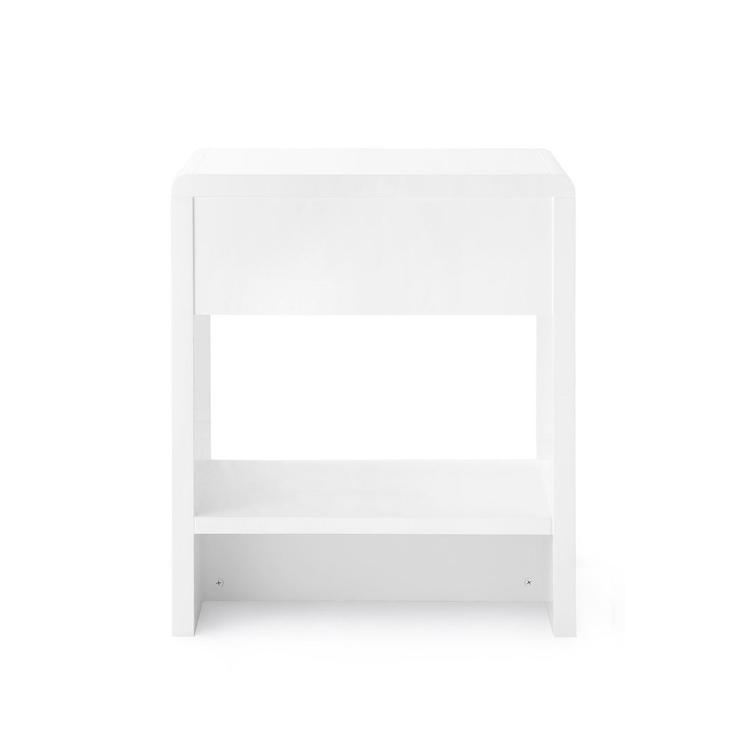 Benjamin Linen 1-Drawer Side Table