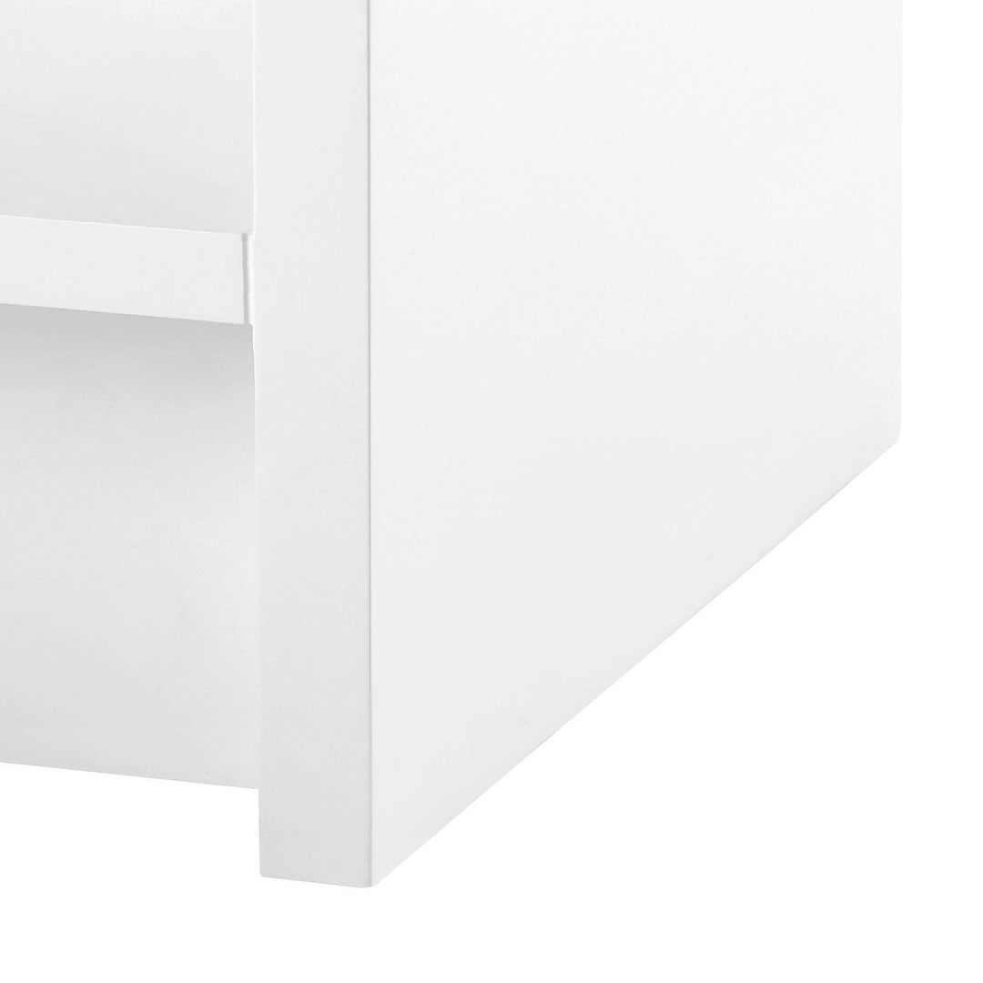 Benjamin Linen 1-Drawer Side Table