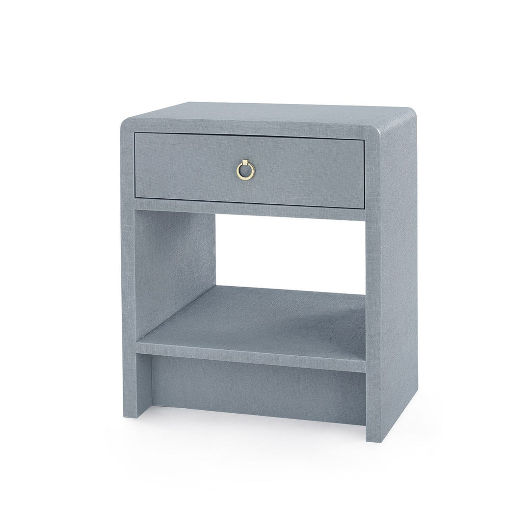 Benjamin Linen 1-Drawer Side Table