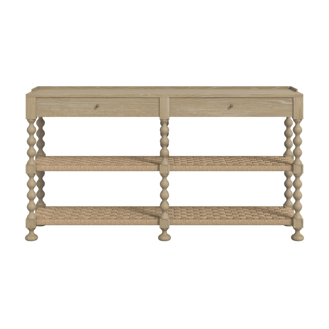 Haven Console Table — Sun Oak