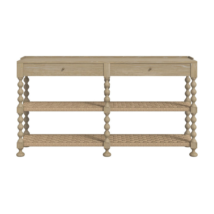 Haven Console Table — Sun Oak