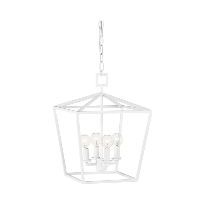 Denison Small White Lantern