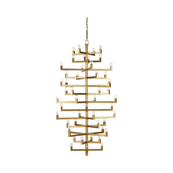 Andre Grande Brass Chandelier