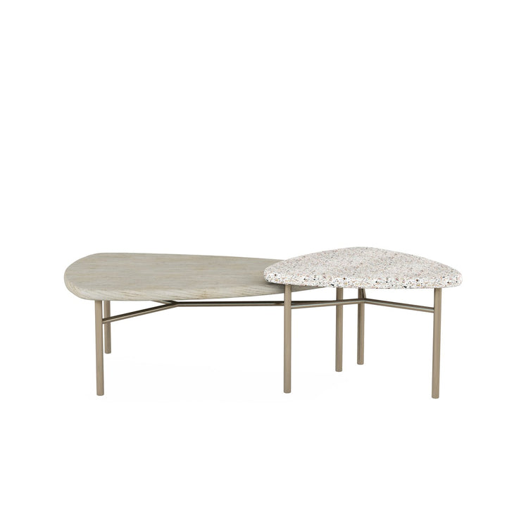 Cotiere 2 Piece Bunching Cocktail Tables - Beige