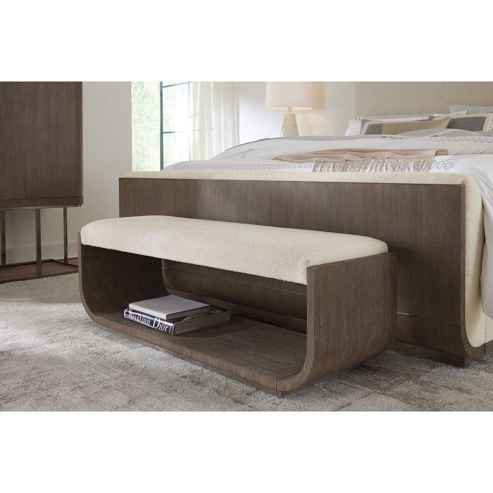 Benches Modern Mood Bed Bench - Dark Wood