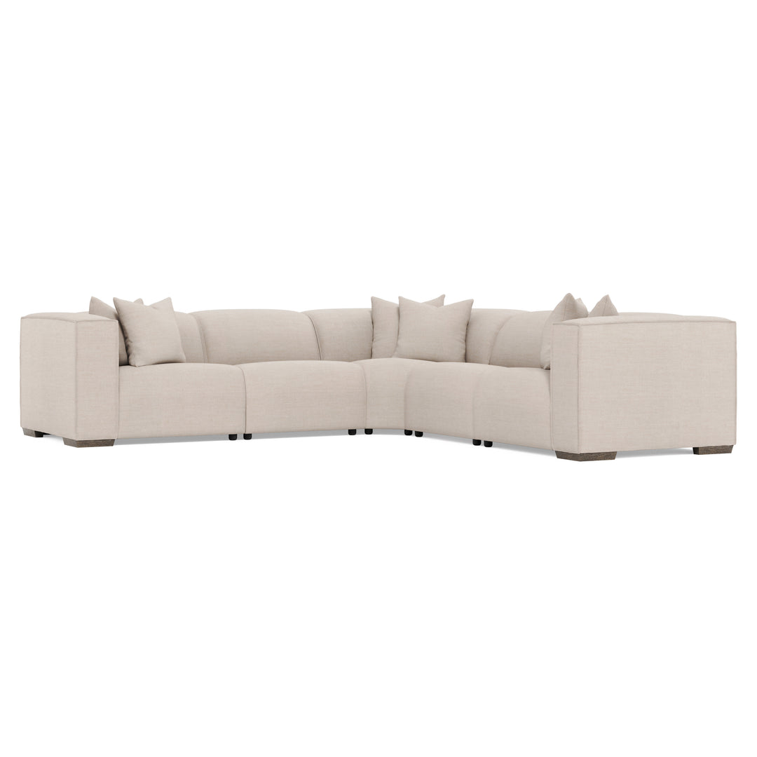 5 Piece Bliss Fabric Power Motion Sectional Recliner