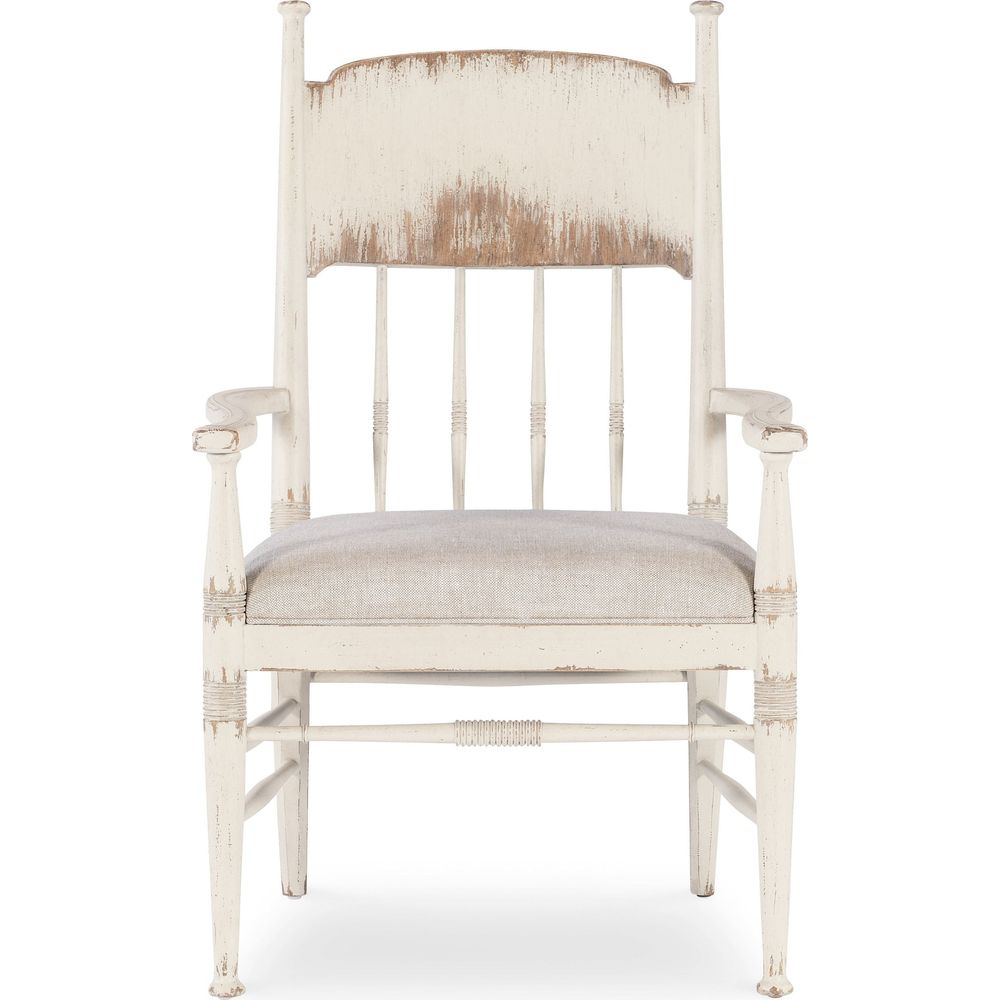 Dining Chairs Americana Upholstered Seat Arm Chair - Whites