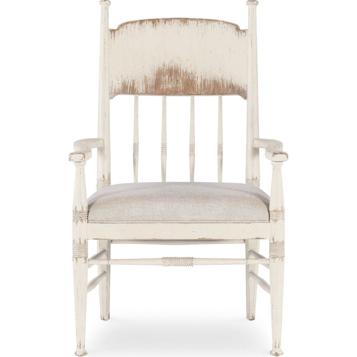 Dining Chairs Americana Upholstered Seat Arm Chair - Whites