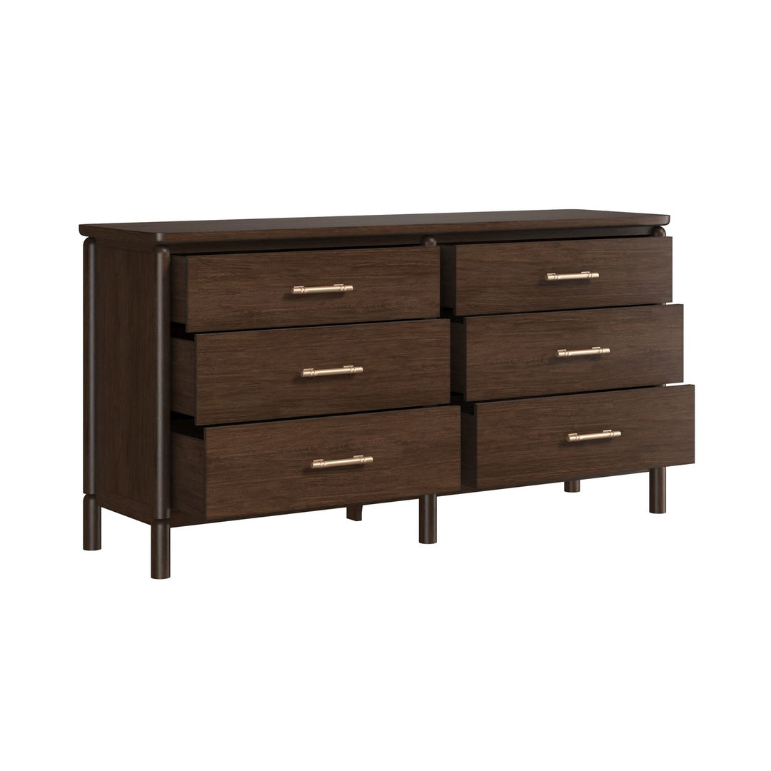 Verge Dresser — Handcrafted Walnut