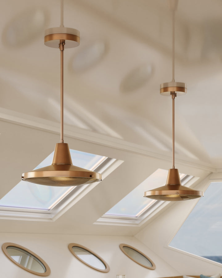 Outdoor Lighting: Ceiling Mariner Brass Outdoor Pendant