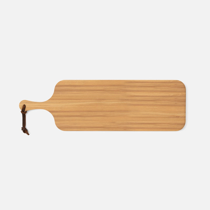 Edmund Natural Serving Board Oak Wood 26X8