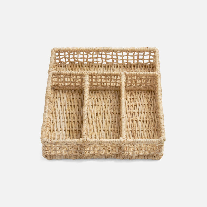 Ericson Bleached Flatware Tray Banana Bark