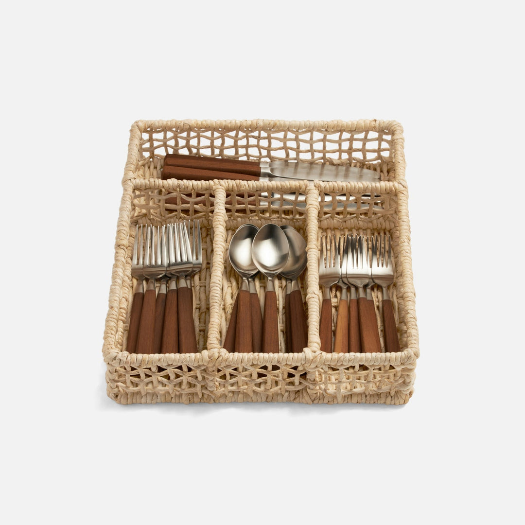 Ericson Bleached Flatware Tray Banana Bark