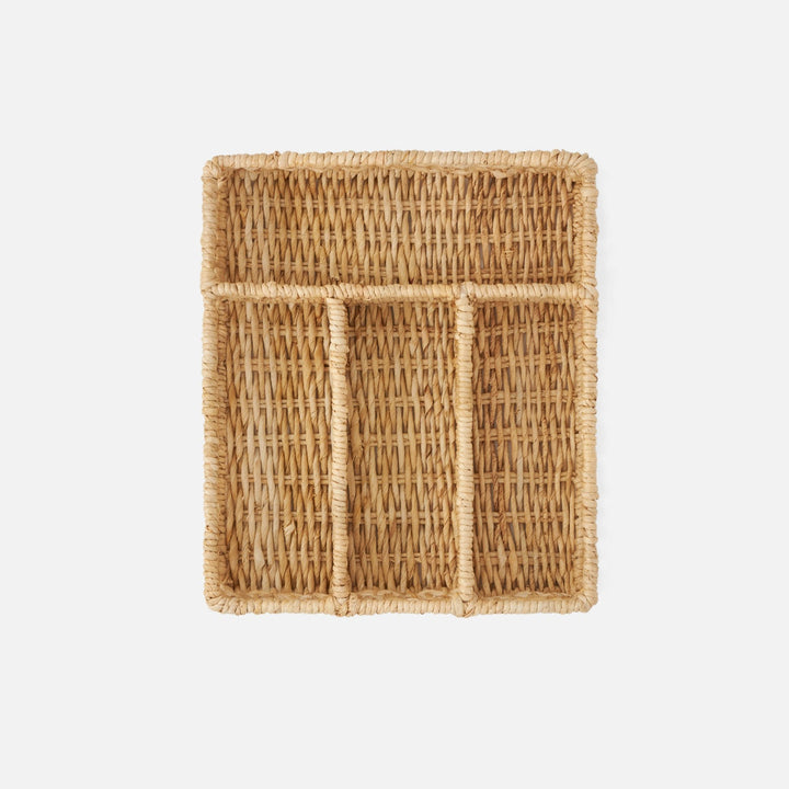 Ericson Bleached Flatware Tray Banana Bark