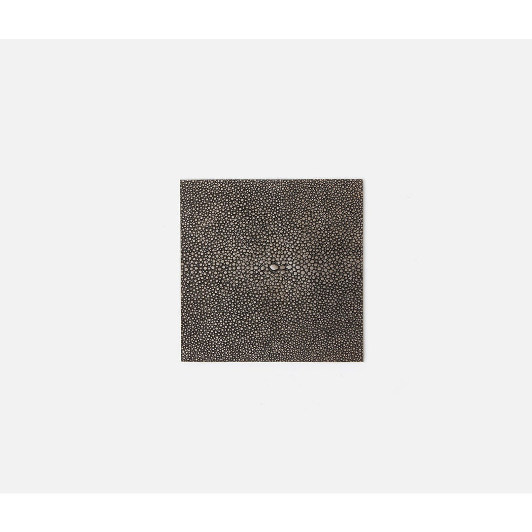 Henry Dark Mushroom Square Coasters Boxed Set Of 4
