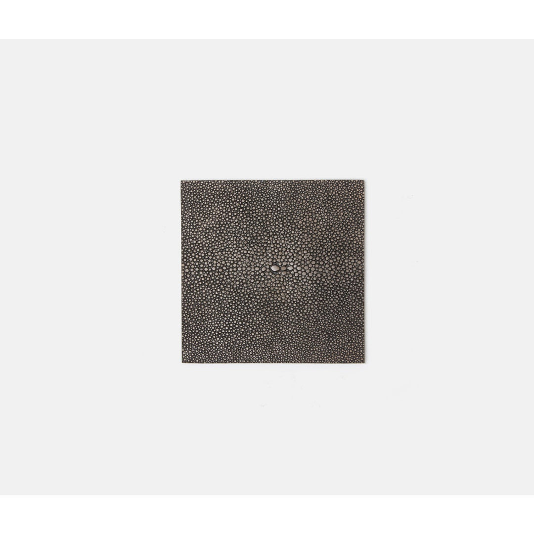 Henry Dark Mushroom Square Coasters Boxed Set Of 4