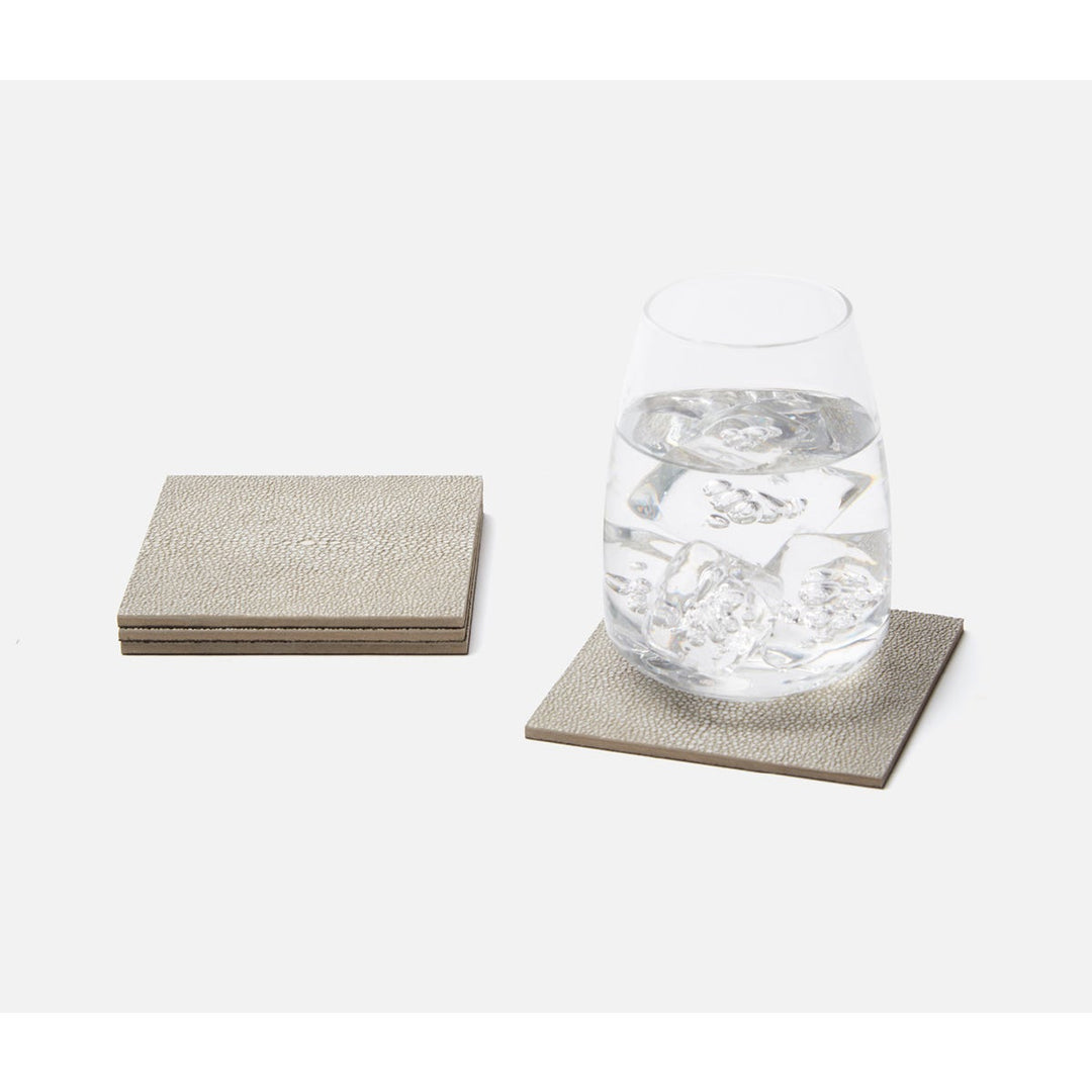 Henry Sand Square Coasters Boxed Set Of 4