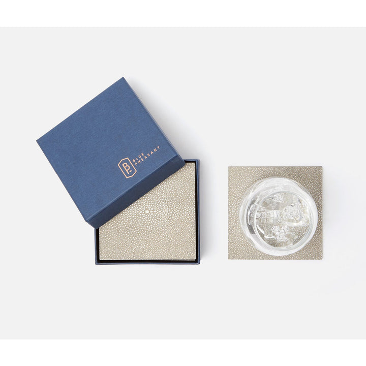Henry Sand Square Coasters Boxed Set Of 4