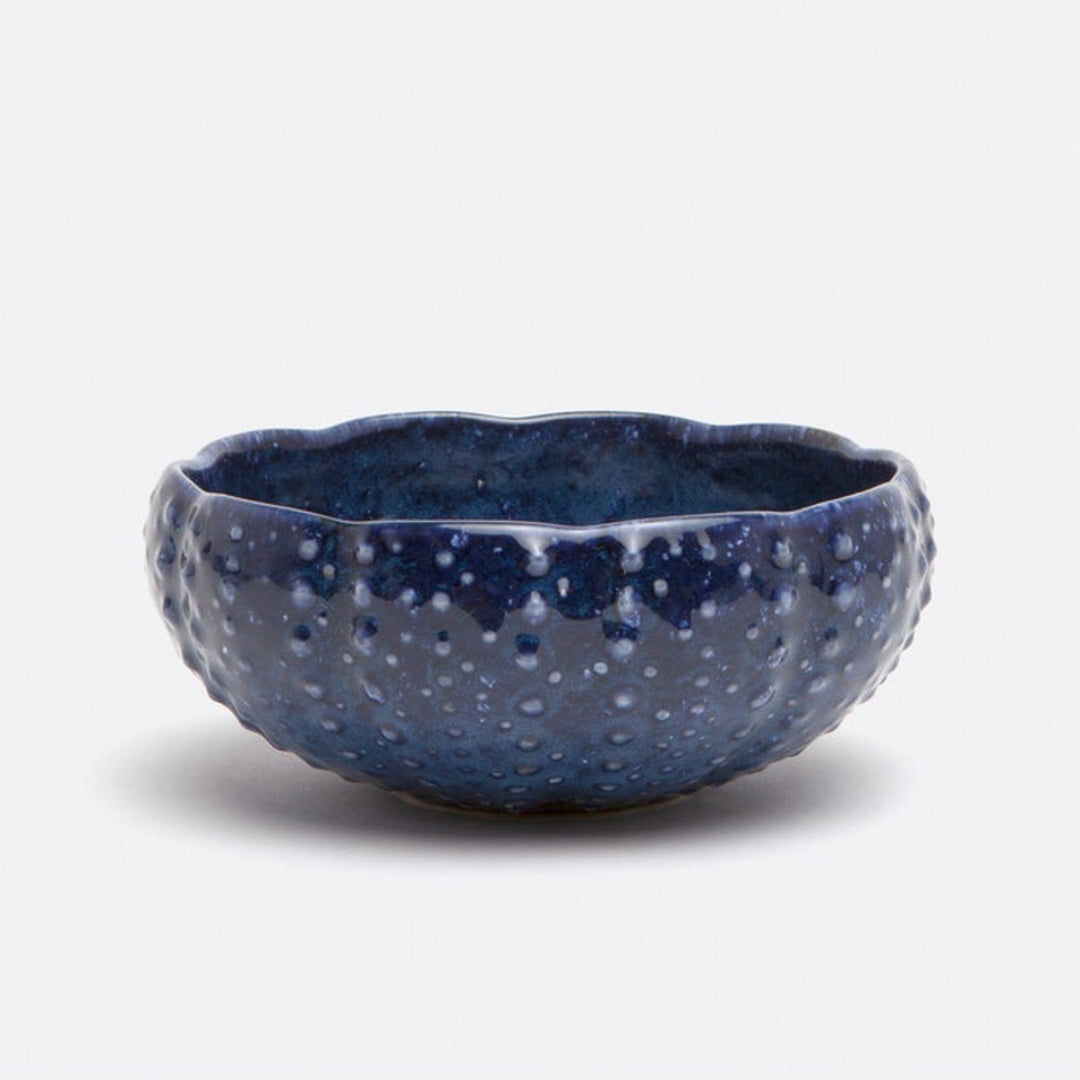 Isla Spotted Navy Pasta/Soup Bowl Pack/4