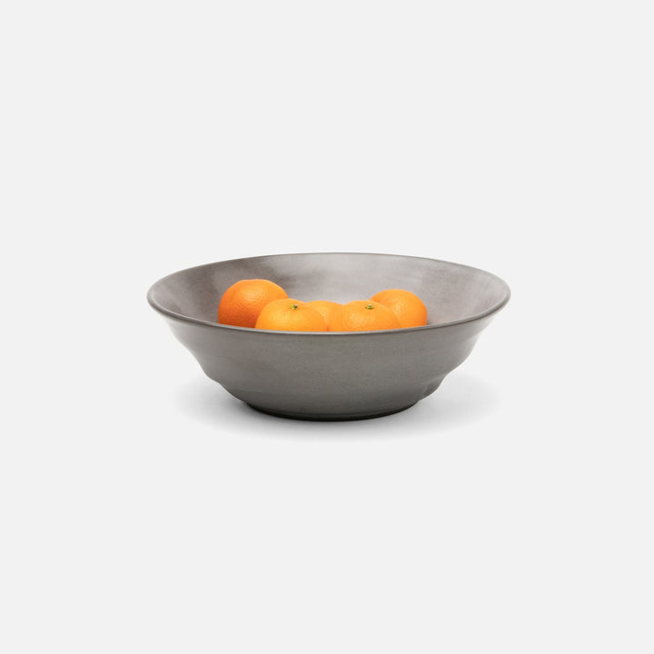 Marcus Cement Glaze Tapered Serving Bowl Stoneware Small Pack/2