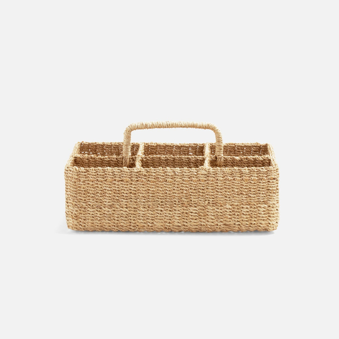 Voru Natural Glassware Caddy Abaca Fiber