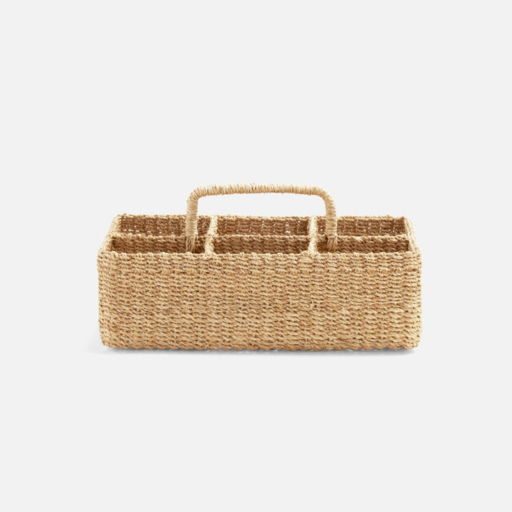 Voru Natural Glassware Caddy Abaca Fiber