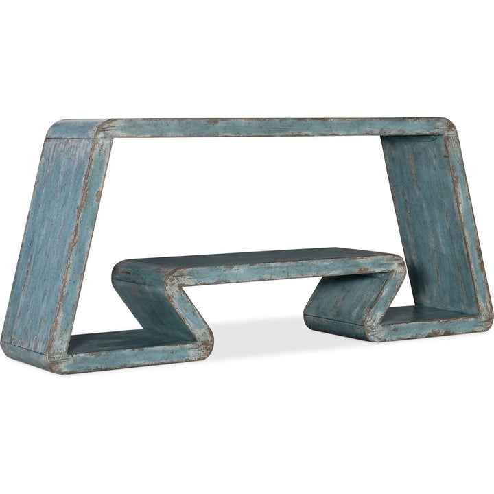 Console Tables Commerce & Market Inside Track Console Table - Blues