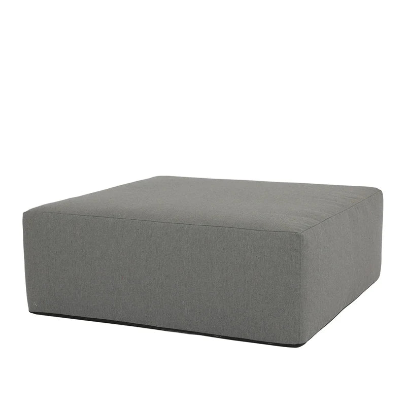Outdoor Ottomans 48" Square Coffee Table/Ottoman in Heritage Granite