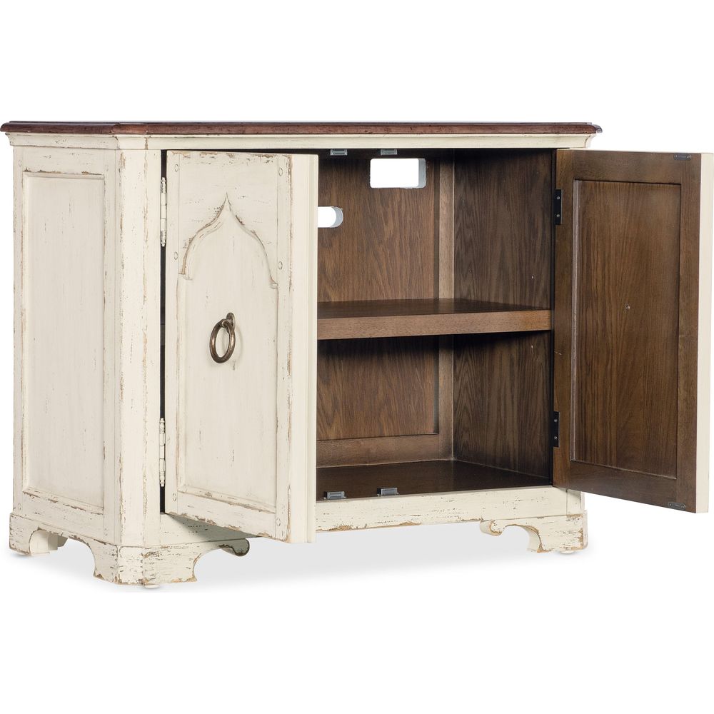 Americana Two-Door Nightstand - Whites/Creams/Beiges