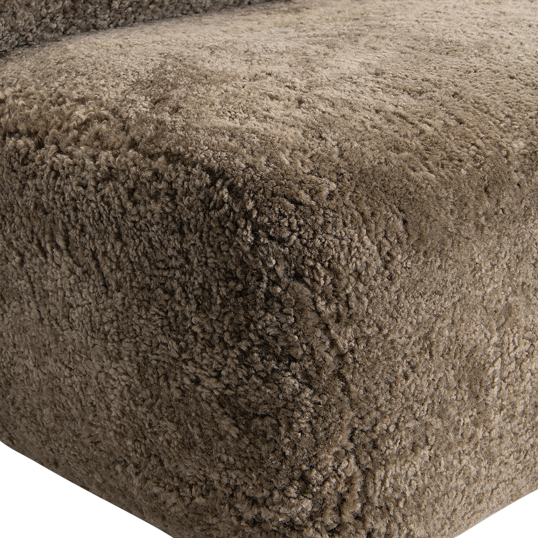 Paley Shearling Swivel Chair