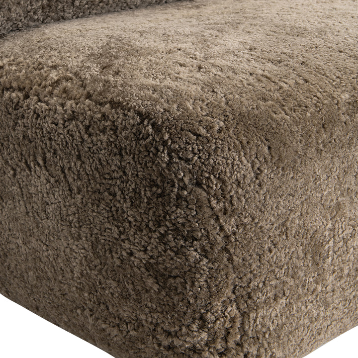 Paley Shearling Swivel Chair