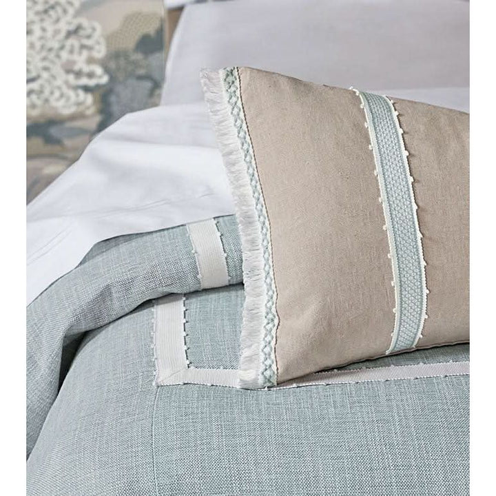 Bedding: Shams Oasis Gimp Detail Decorative Pillow