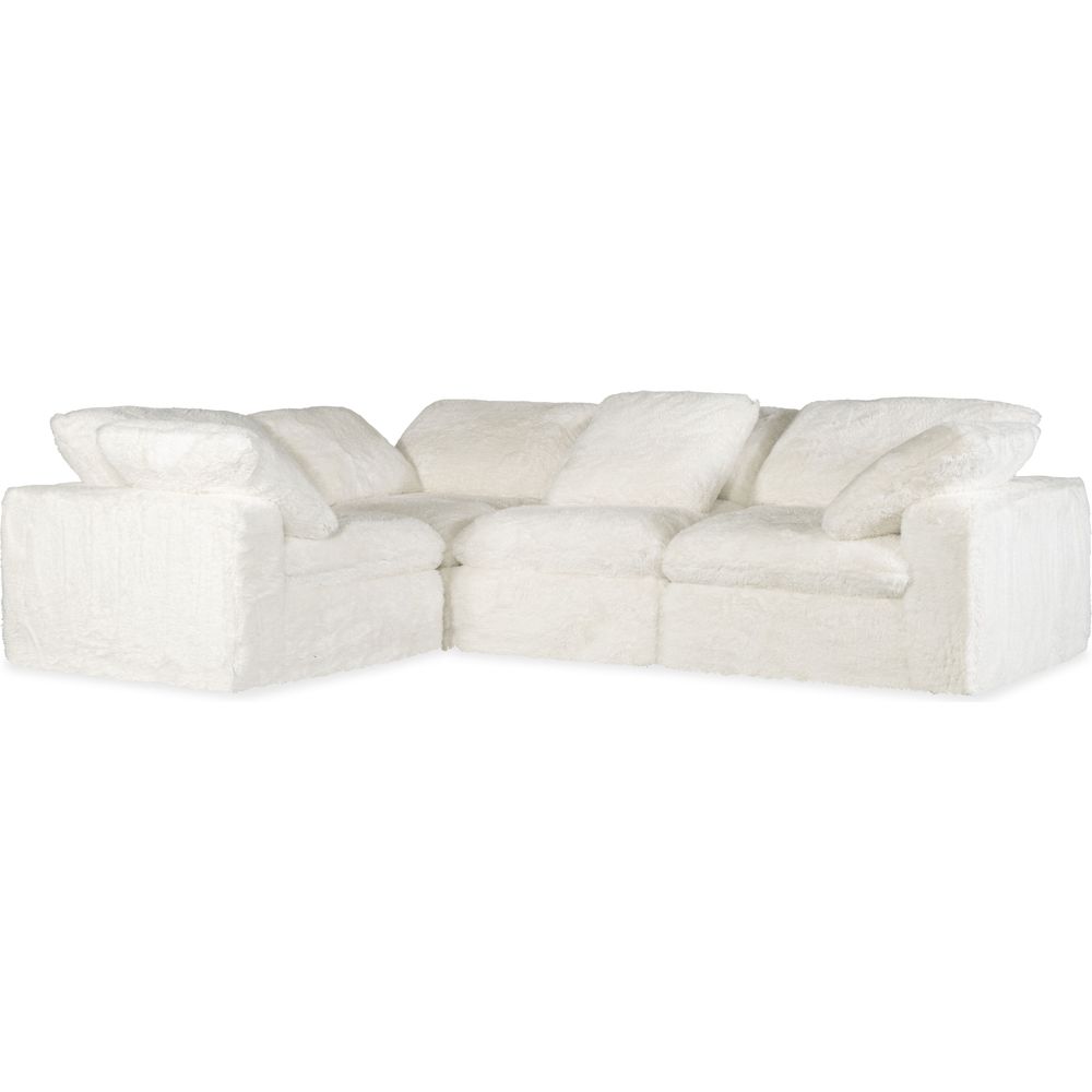 Sectionals Barefoot 4-Seat Sectional - White