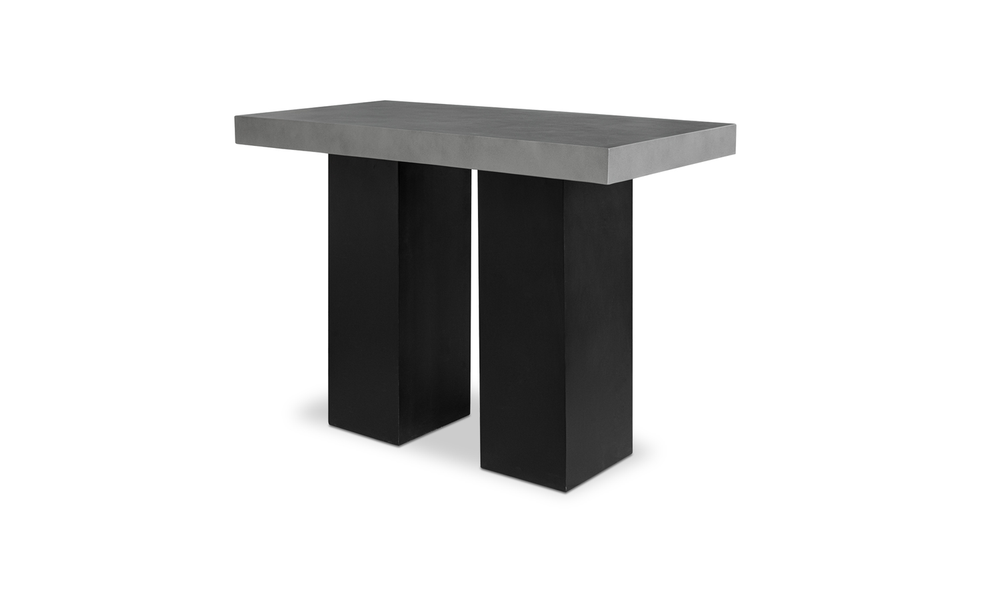 Lithic Outdoor Bar Table-Moes-MOE-BQ-1035-25-0-Outdoor Bar Tables-2-France and Son