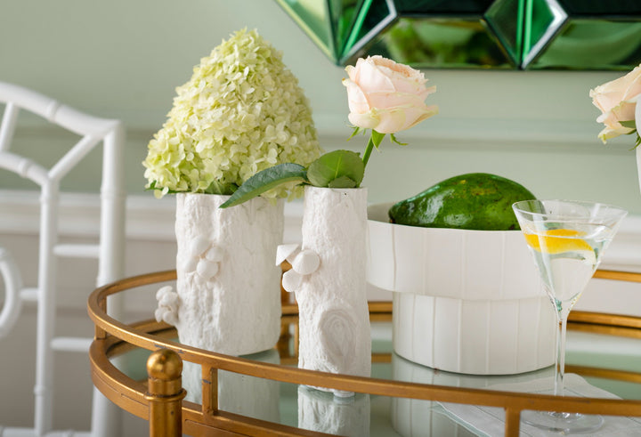 Branch Small Vase, Blanc de Chine