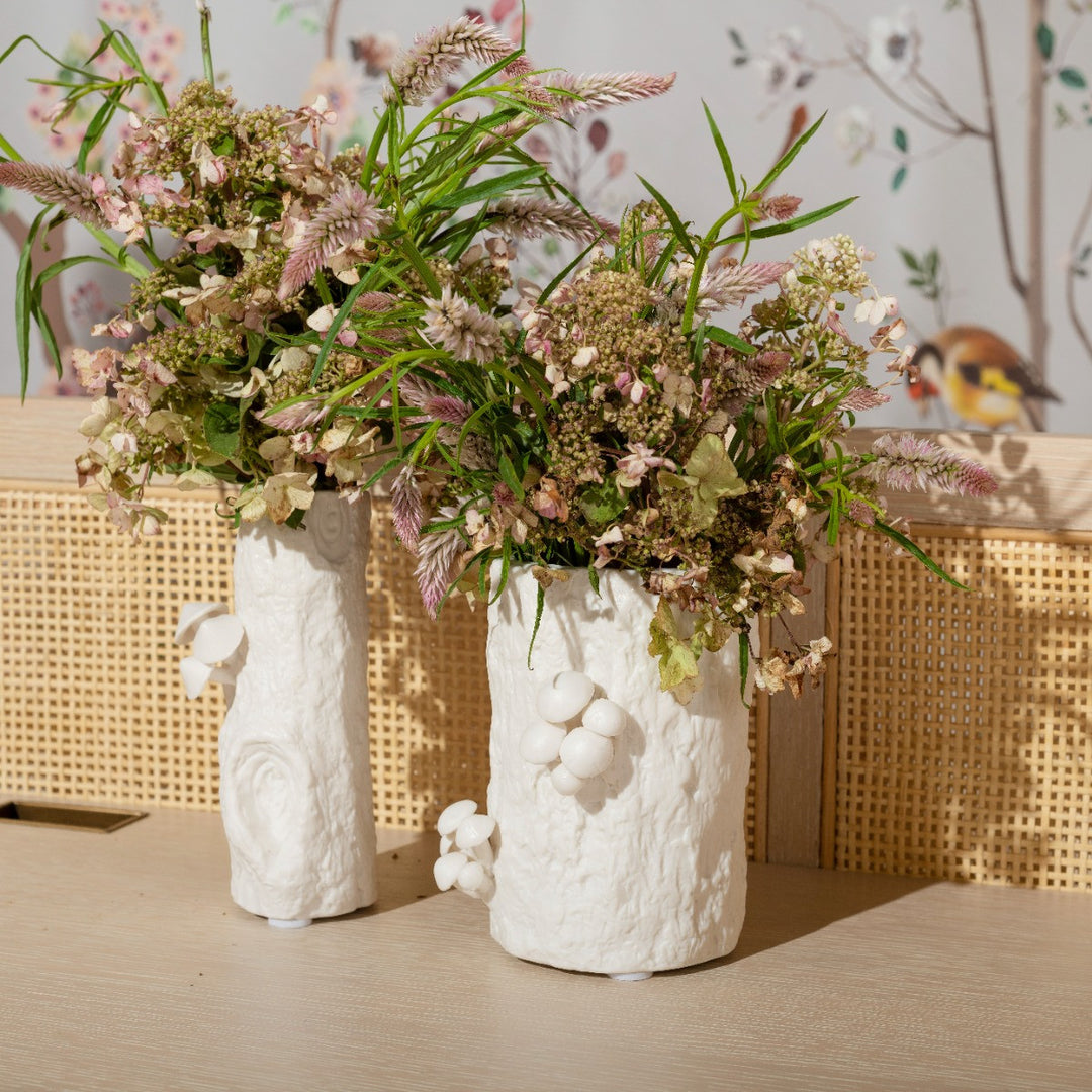 Branch Large Vase, Blanc de Chine