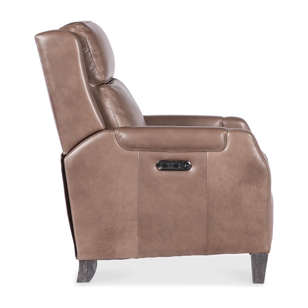 Bennett Power Recliner w/Power Headrest - Brown